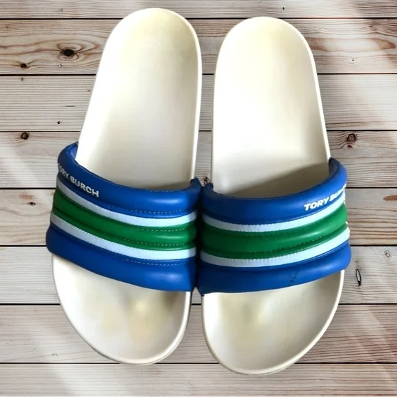 Tory Burch slide sandals size 8 - Picture 2 of 11